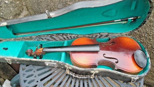 Full size violin and - size, case
