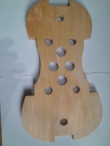 Violin mould stradivari - mould,,