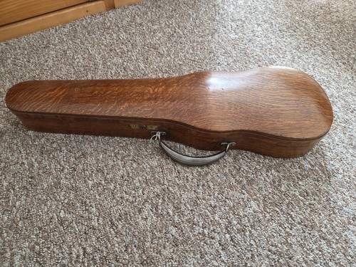 Vintage wooden violin case for - violin,